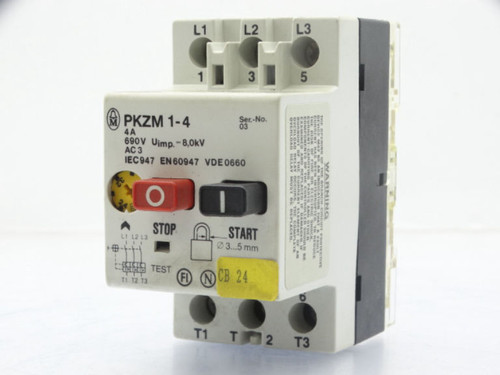EATON CORPORATION PKZM1-4 Motor Starter