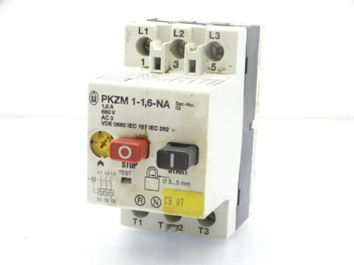 EATON CORPORATION PKZM-1-1,6-NA Motor Starter
