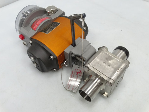 WORCESTER CONTROLS MODEL 20 W/ 2 WK706666TFMTXB0 Actuator