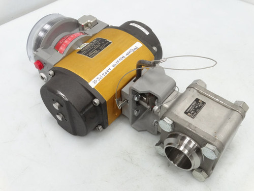 WORCESTER CONTROLS MODEL 25 W/ 2 E596666TTBW1 Actuator