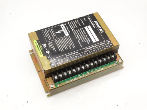 SIEMENS DC-120 POWER SUPPLY