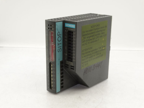 SIEMENS 6EP19312DC21 Power Supply