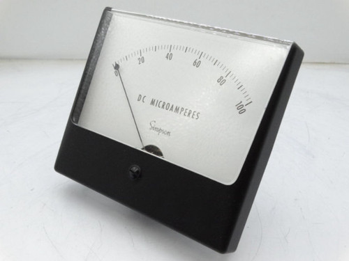 SIMPSON 04490 Panel Meter