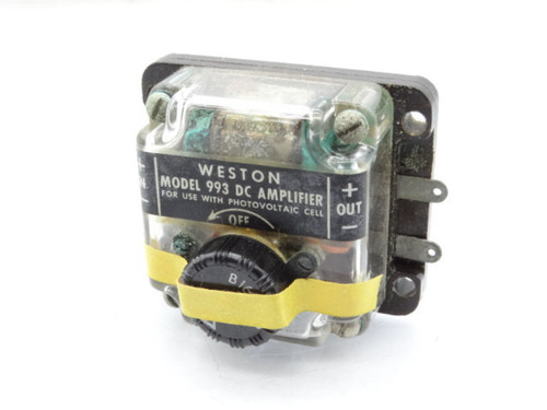 WESTON INTSRUMENTS 993 Amplifier