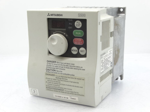 MITSUBISHI FR-S520E-2.2K-NA Drive