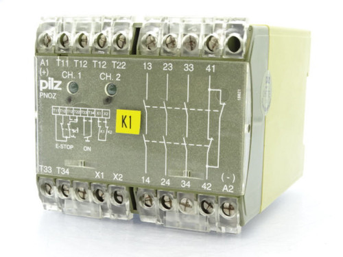 PILZ PNOZ 24VDC 3S 1O Relay