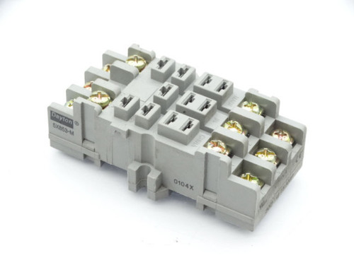 DAYTON 5X853-M Relay Socket