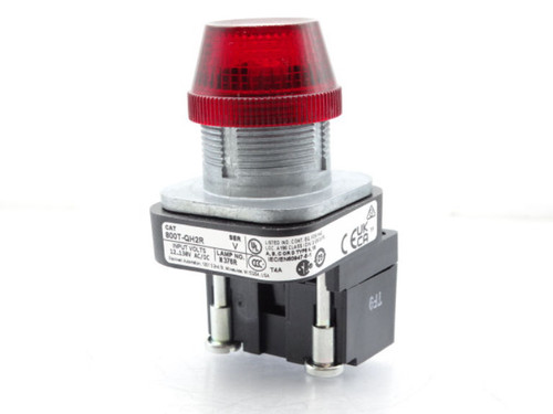 ALLEN BRADLEY 800T-QH2R Indicator Light in Box (127225115 - New in Box)