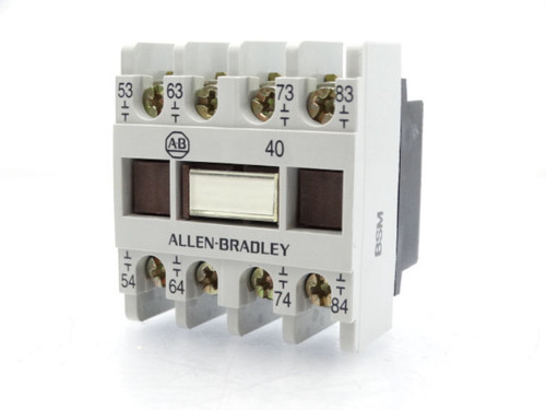 ALLEN BRADLEY 195-FA40 Contact Block (127808012 - New in Box)