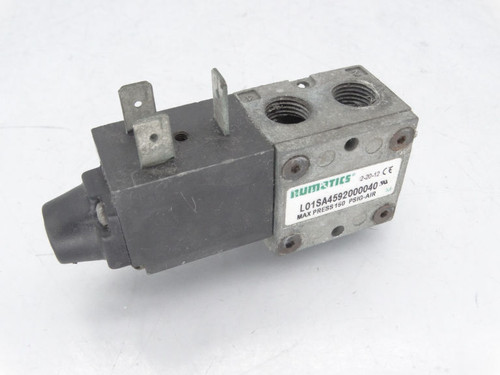 ASCO L01SA4592000040 Valve (127808047 - Used)