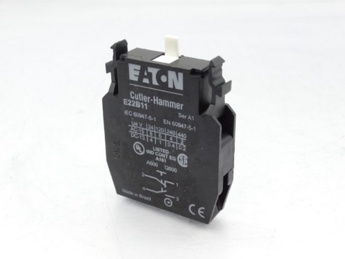 EATON CORPORATION E22B11 Contact Block (127808088 - New in Box)