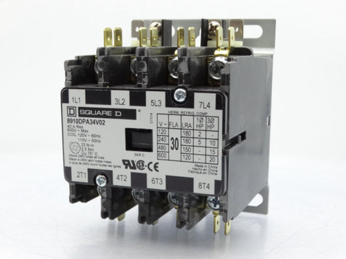 SCHNEIDER ELECTRIC 8910DPA34V02 Contactor in Box (127808216 - New in Box)