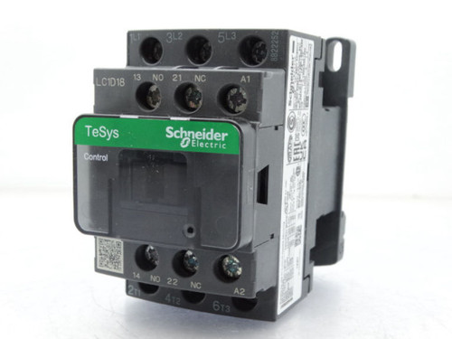 SCHNEIDER ELECTRIC LC1D18B7 Contactor in Box (127808225 - New in Box)