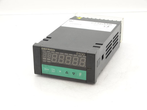 GEFRAN 2400-1-0-4R-0-0 Panel Meter