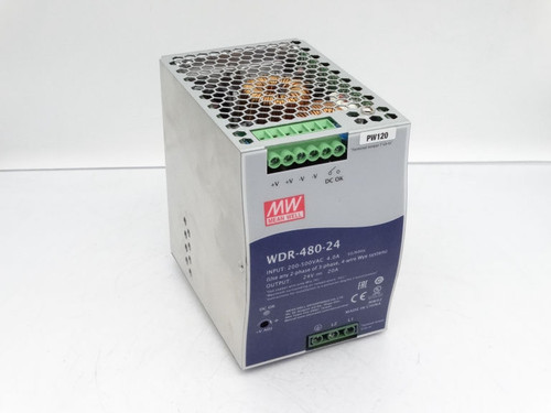 MEANWELL WDR-480-24 Power Supply (9700455 - Used)