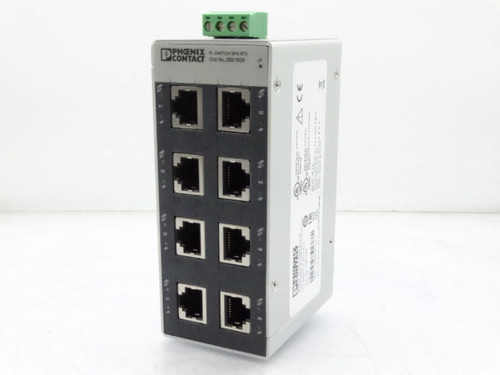 PHOENIX CONTACT FL SWITCH SFN 8TX Ethernet Switch New (9700621 - New)