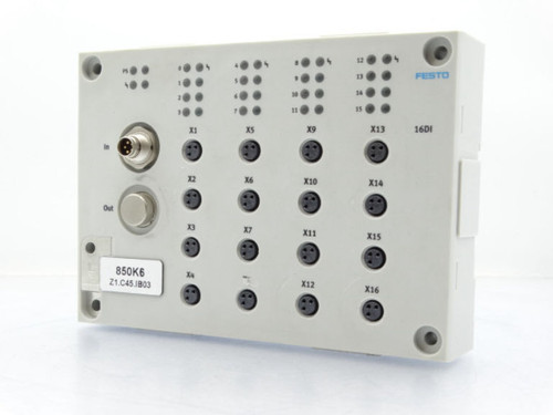 FESTO CP-E16-M8-EL PLC Module (9700245 - Used)