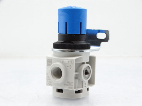 FESTO MS2-LR-M5-D6-AR-BAR-B Air Pressure Regulator (9700309 - Used)