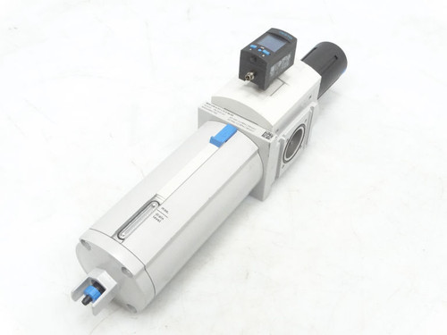 FESTO MS9-LFR-G-D7-C-U-V-A4-AS Air Pressure Regulator (9700324 - Used)