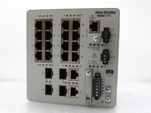 ALLEN BRADLEY 1783-BMS20CGN Ethernet Switch (9700876 - Used)