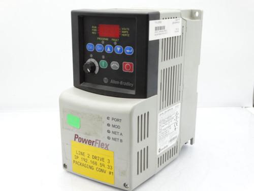 ALLEN BRADLEY 22B-D4P0N104 W/22-COMM-E Drive (127225292 - Used)