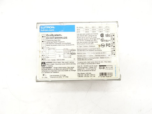 LUTRON EC3DT4MWKU2S Ballast