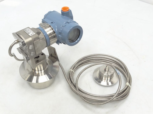 EMERSON 3051CD2A22A1JS9Q4Q8 W/ 1199WNA94SSSWA0AAL20 Pressure Transmitter