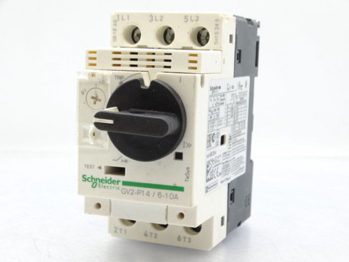 SCHNEIDER ELECTRIC GV2-P14/6-10A Motor Starter