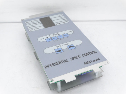 ALFA LAVAL INC 6121.3012-80 Control Panel