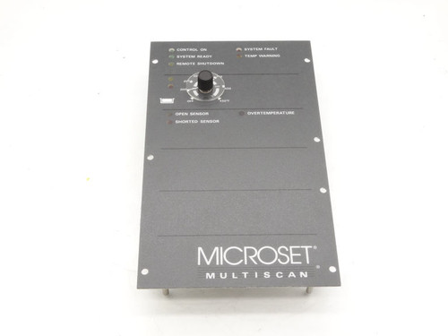 MICROSET 105658A Temperature Controller
