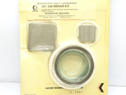 GRACO 207-349 Spare Parts Kit