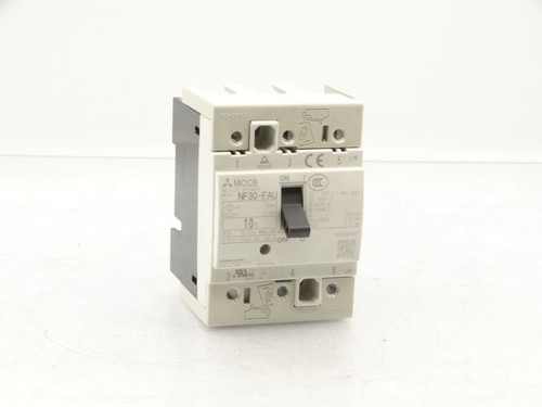 MITSUBISHI NF30-FAU-3P-10A Circuit Breaker