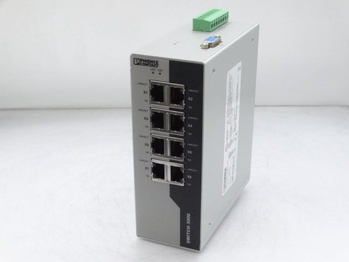 PHOENIX CONTACT FL SWITCH 3008T Ethernet Switch