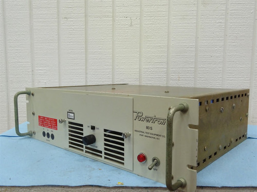 POWERTRON 80S-1-CR/6135 AMPLIFIER MODEL B534 115VAC 3A (45775 - USED)