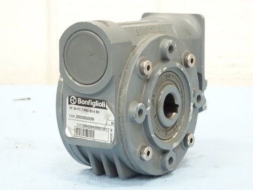 BONFIGLIOLI VF 30 F1 7 P63 B14 B3 GEARHEAD REDUCER 7:1 (39475 - USED)