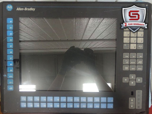 ALLEN-BRADLEY 6180-CSNV2 HMI MONITOR PANEL SERIES B (TESTED) (34678 - USED)