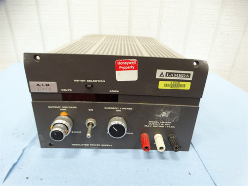LAMBDA LQ-530 REGULATED DC POWER SUPPLY 14.0A 10VDC OUTPUT 47-83HZ (66142 - USED)