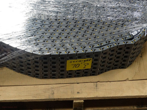 TABLE TOP STRAIGHT CONVEYOR CHAIN 70' X 6" (12985 - USED)