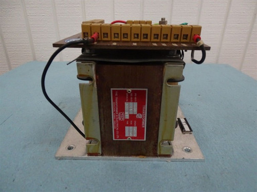 THE TRANSFORMER & ELECTRICAL COMPANY ACG 142 550PRI VOLTS 24SEC VOLTS (33052 - USED)