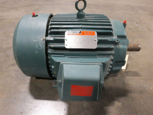 RELIANCE ELECTRIC P21G3392-9 MOTOR 7.5HP, 1765RPM, 18.8/9.4AMPS, 3 PHASE (8231 - USED)