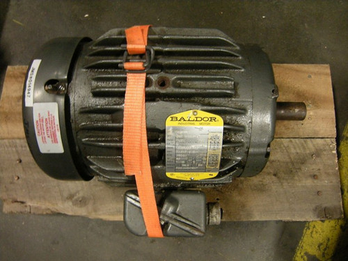 BALDOR MOTOR M3880T 3 HP, 3PH, 182T FRAME, 208-230/460V (5643 - USED)