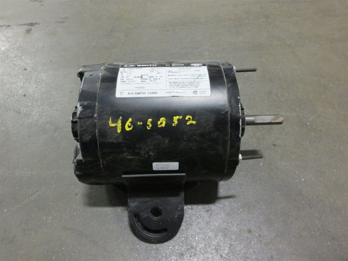 A.O. SMITH S48A78A01 AC MOTOR 1/4HP, 1725RPM, 115V, 1PH, FRAME 48YZ (8159 - USED)