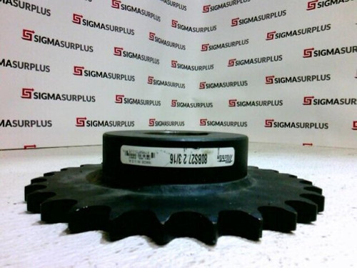 MARTIN SPROCKET 80BS27 2 3/16 SINGLE STRAND SPROCKET 2.166" BORE DIA 9" OVERA... (8467 - USED)