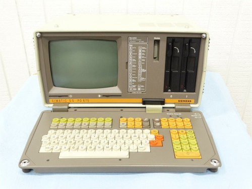 SIEMENS S5 PG675 PROGRAMMING TERMINAL 6ES5675-OUB11 (F0301 - USED)