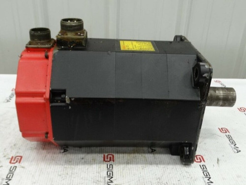 FANUC 10S A06B-00315-B002#1001 AC SERVO MOTOR, 8 POLES, 3-PHASE, 150 VOLT, 20... (73437 - USED)