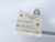 MICROPRECISION MP321SEB01D SWITCH