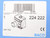 BACO CONTROLS 224-222 PUSHBUTTON