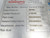 FLOWSERVE WSA28594833 Control Panel