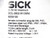 SICK DOL-0803-W10MNI Cable