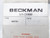 BECKMAN 596791 Light Fixture